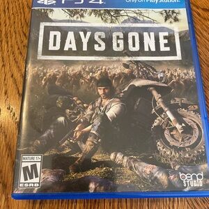 Days Gone PS4 Game - Survival Action (Black, Brown, Green)